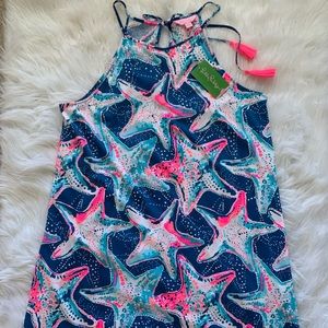 Margot Dress in Starstruck Print NWT